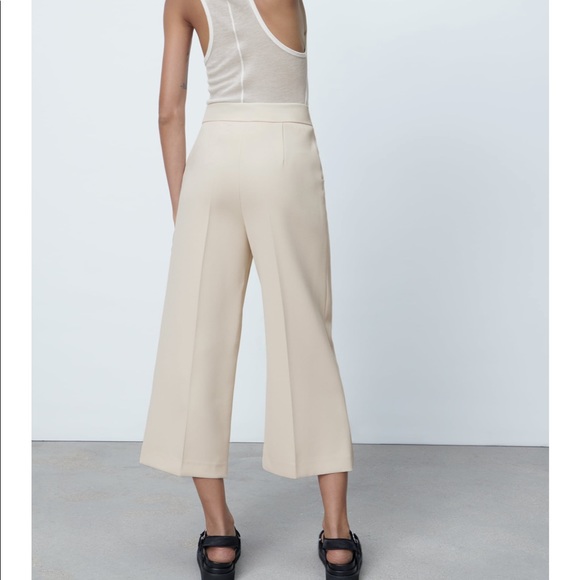 Zara Buttoned Culottes - Picture 4 of 11